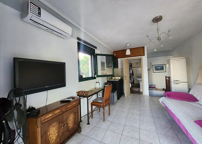 Appartement Garden Maisonnette 2-bedrooms Sleeps 6 Adults 200m From Sandy Asprovalta